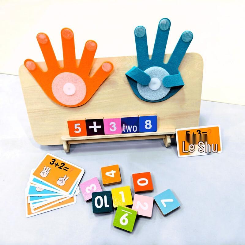 Brangdy Early Education Math Finger Counting Toy Set