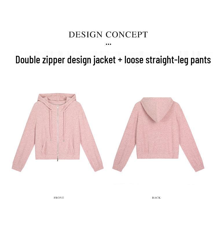 Women's Plus Size Slimming Long Sleeve Sporty Jacket - Autumn Fat MM Belly Covering Sweatshirt