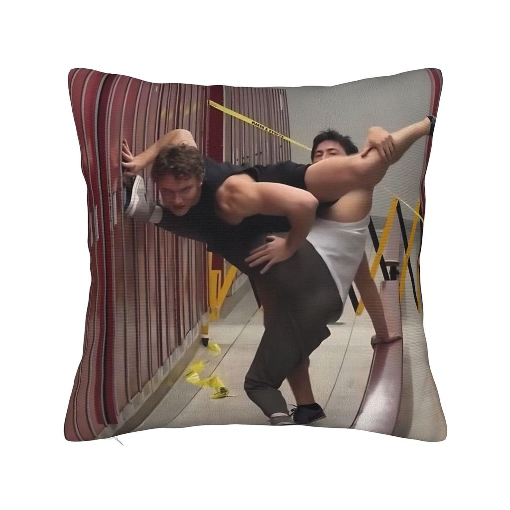Heated Rivalry Square Pillow Covers Polyester Bed Car Hockey Romance Cushion Cover Cool Home Decoration Throw Pillow Case 45*45