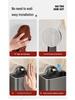 Wall-Mounted Suction Cup Storage Rack for Bath Essentials