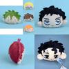 Haikyuu Anime Plush Keychain Featuring Hinata Shoyo And Teammates For Gift Fans