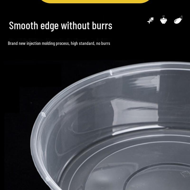 Tongyuan Disposable Round Meal Prep Containers with Lids