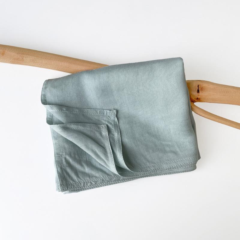 Summer cotton and linen scarf solid color simple sunscreen shawl women's high-end silk scarf yarn headscarf