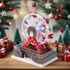 1pc Dreamy Rotating Glowing Ferris Wheel Music Box,Romantic Surprise for Christmas Tree,Creative Home Decor,Christmas Gift,Christmas Decorations Music