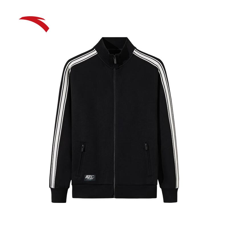 Anta Men s Stand Collar Knit Sports Jacket 2XL