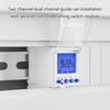 Precisions Timing Switches Double Independent channel Energy Saving Programmable Timers Switches for Home & Office