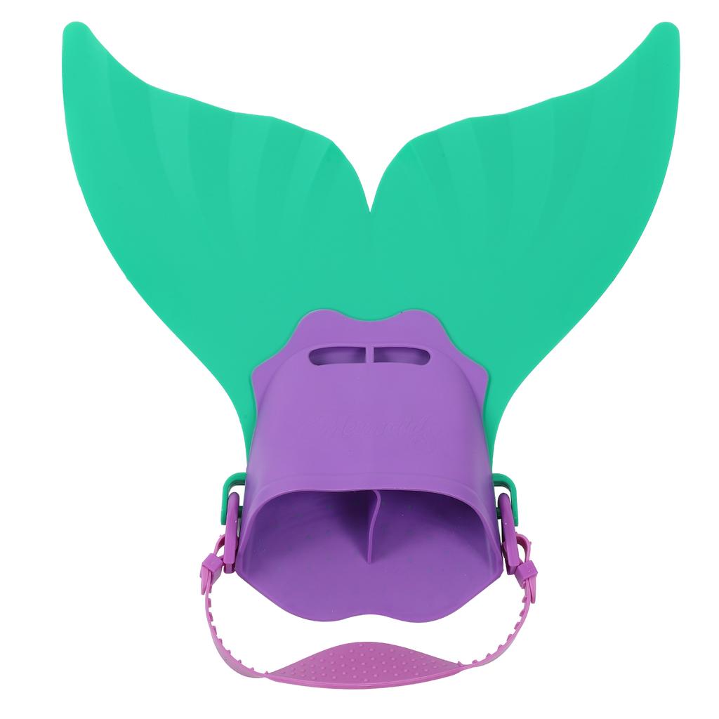 Meerjungfrau Schwimmflossen für Kinder Schwimmen Monolithische Schwanzflossen Einteilige Flosse für Kinder