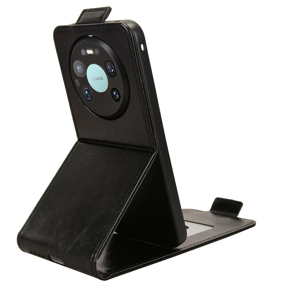 For Huawei Mate 80 Pro Max Stand Case Magnetic Clasp Vertical Flip Leather Phone Cover with Card Holder