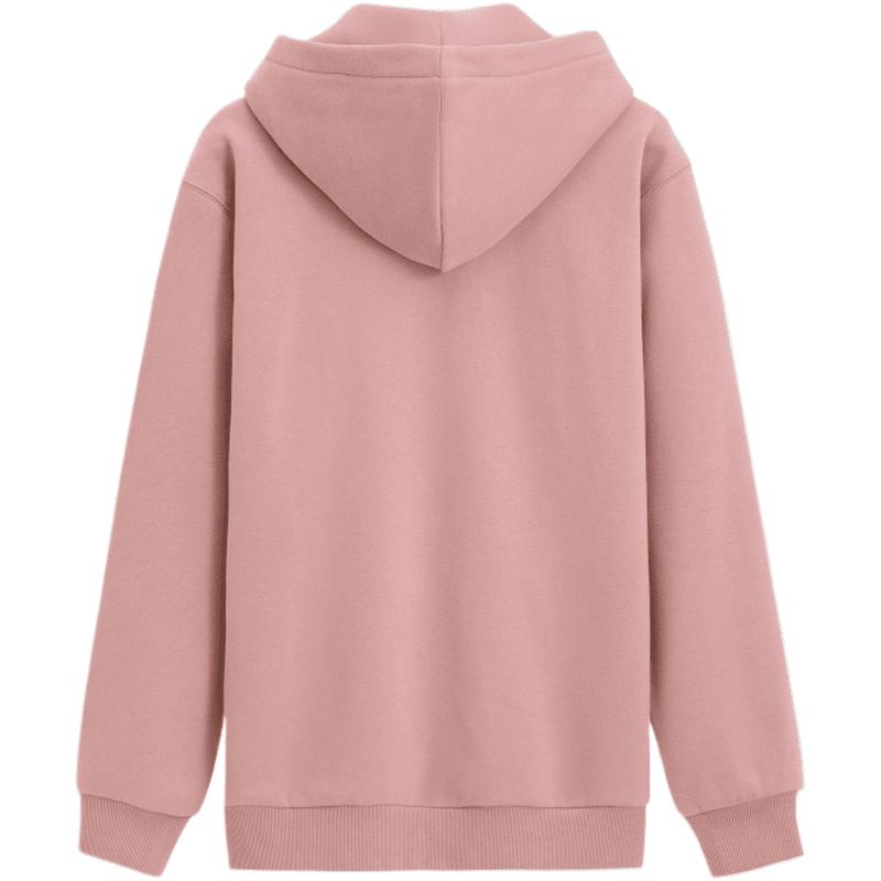 GAP Fall Winter Fleece Classic Letter Logo Fleece Lined Hooded Casual Sweatshirt Unisex 725657