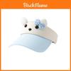 Dog Cartoon Sun Hat For Women With Uv Protection And Wide Brim Summer Sunshade