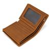 New Fashion Men's Short Purse Genuine Leather 2026 New Designer Luxury Male Purse Wallet Real Cowhide Retro Men's Card Hoder