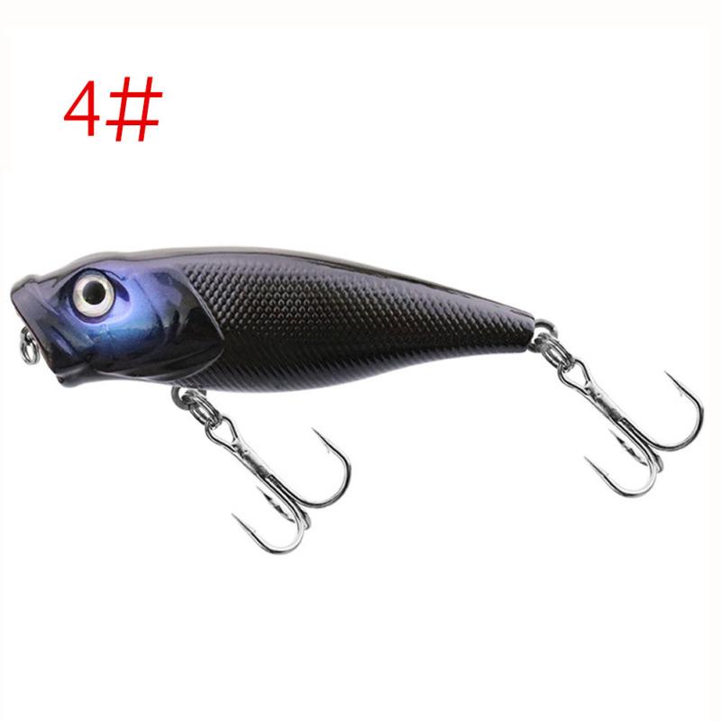 Popper Angelköder 7cm 8.5g Hartköder Künstlicher Topwater Barsch Forelle Hecht Wobbler Tackle Köder Mit
