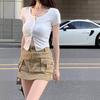 Women's High Waist A-Line Denim Mini Skirt for Spring/Summer