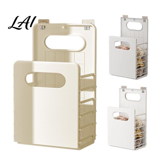 Blanket Holder for Bedroom Wall Mounted Laundry Hamper Breathable Large Capacity Container Foldable Container Space Saving Storage Basket Bathroom