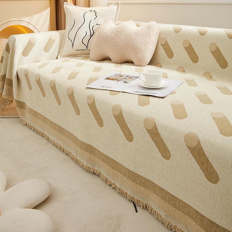 

Чехол для дивана из синели, универсальный для всех сезонов, современный и простой, полный чехол, чехол для дивана с защитой от кошачьих царапин, утолщенный 180*130cm