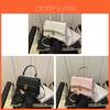 Retro Stylish Pu Mini Square Bag With Lock Closure For Casual Daily Use