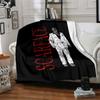 1pc Scarface Soft Flannel All Season Throw for Home, Office, Outdoor UseDurable Comfort Soft Warm Throw for Home