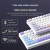 Xinmeng X98ProV2 RGB Tri-Mode Bluetooth Mechanical Keyboard: Full-Key Hot-Swappable Gaming Keyboard