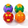 Concentration Training Toy 3D Printed Stress Ball, Press & Rotating Finger Spinner, Decompression Ball Fidget Toys, Portable Ergonomic for Office