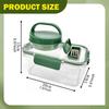 Salad Container Food Storage Versatile Reusable with Foldable Fork Box Lunch for