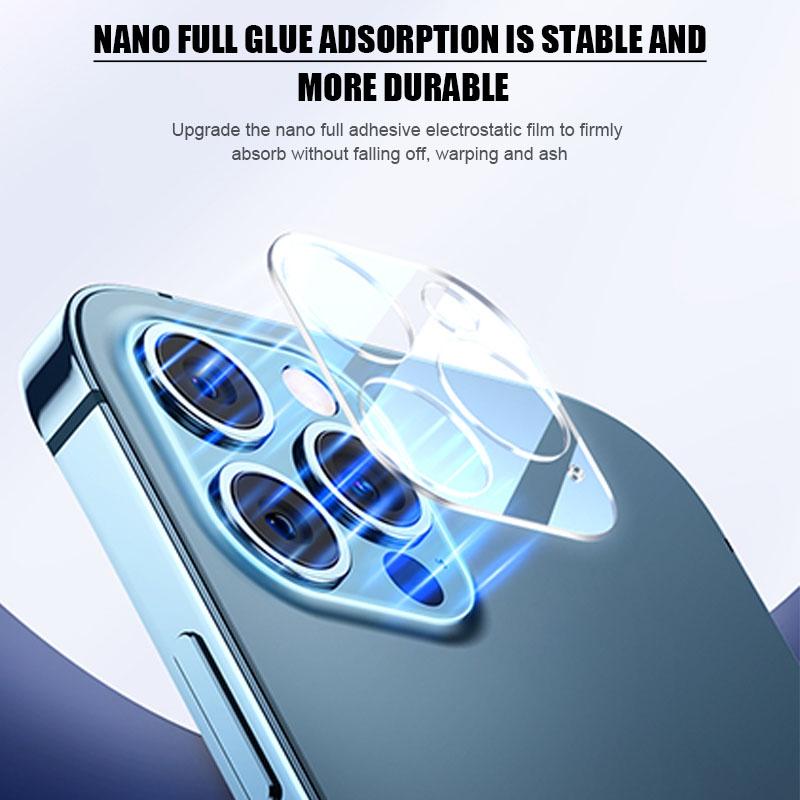 For iPhone 16 15 14 Plus 13 12 11 Pro Max 3D Full Cover Tempered Glass Film HD Camera Lens Screen Protector Cover