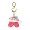 [Sanei Boeki] Plush Kirby Star Mini Mofu Mascot Keychain Sleep