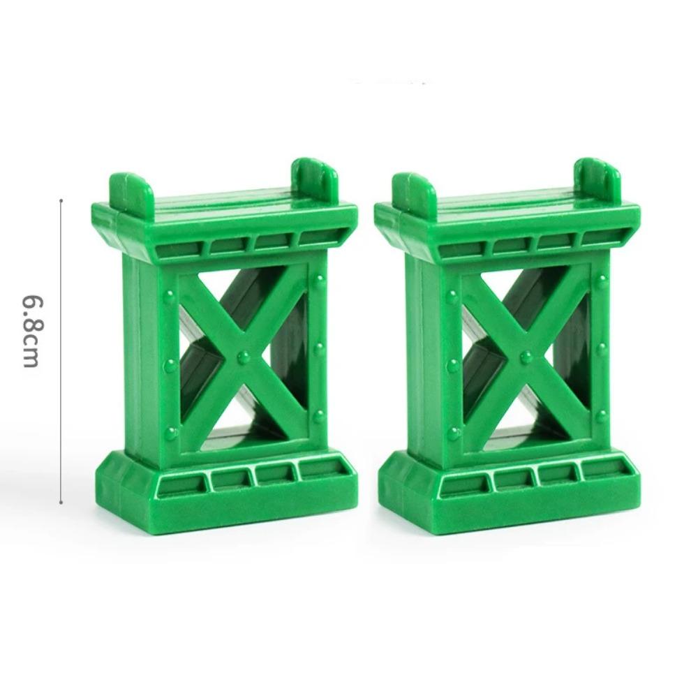 New Wooden Train Track Adapter Rail Building Block Connector Compatible All Brand Wood Railway Wooden Train Track Accessories