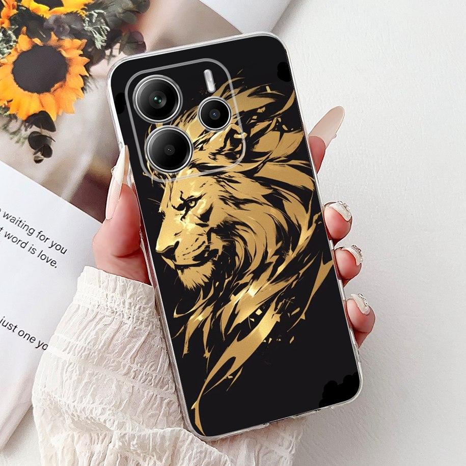 For Cover Xiaomi Redmi Note 14 4G Phone Case Luxury Marble Machine Soft Silicone Slim TPU Funda For Redmi Note 14 4G Note14 Capa