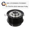 For TOYOTA RAV4 CAMRY LEXUS RX ES 2008-/ Car Overrunning Alternator Freewheel Clutch Pulley 27415-0W020 27415-0W021 274150W020