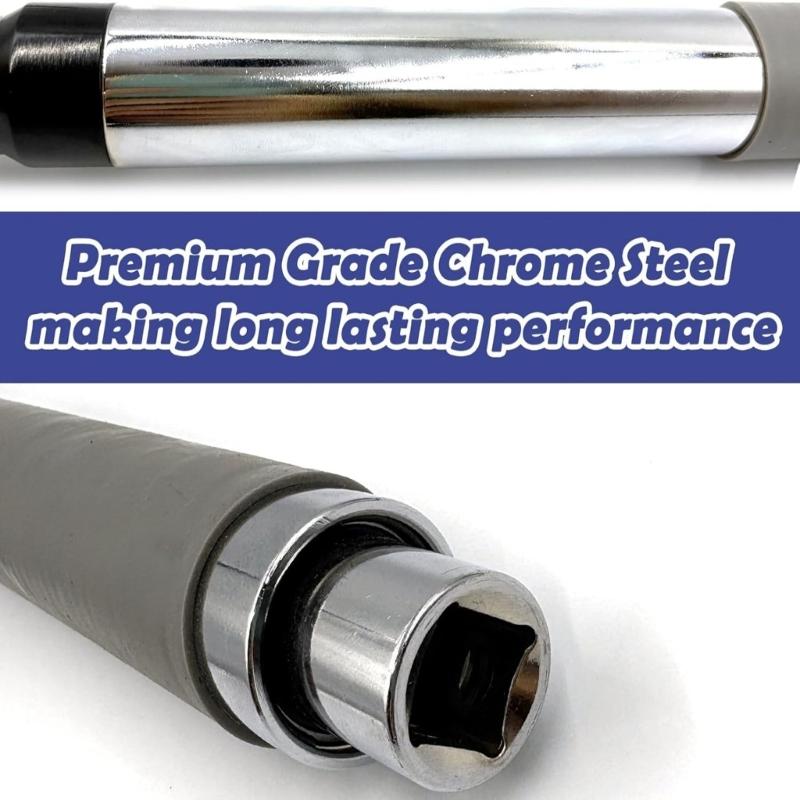 Offset Extension Wrench for Electric Drills 1/2" Offset Extension Wrench Including Socket Adapters for Tight Areas