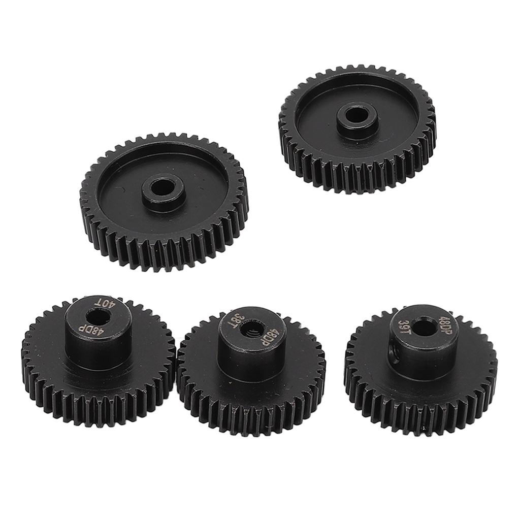 5Pcs RC Pinion Motor Gear F 48DP 0.53m 38T 39T 40T 41T 42T Accessory for 3.175mm Shaft
