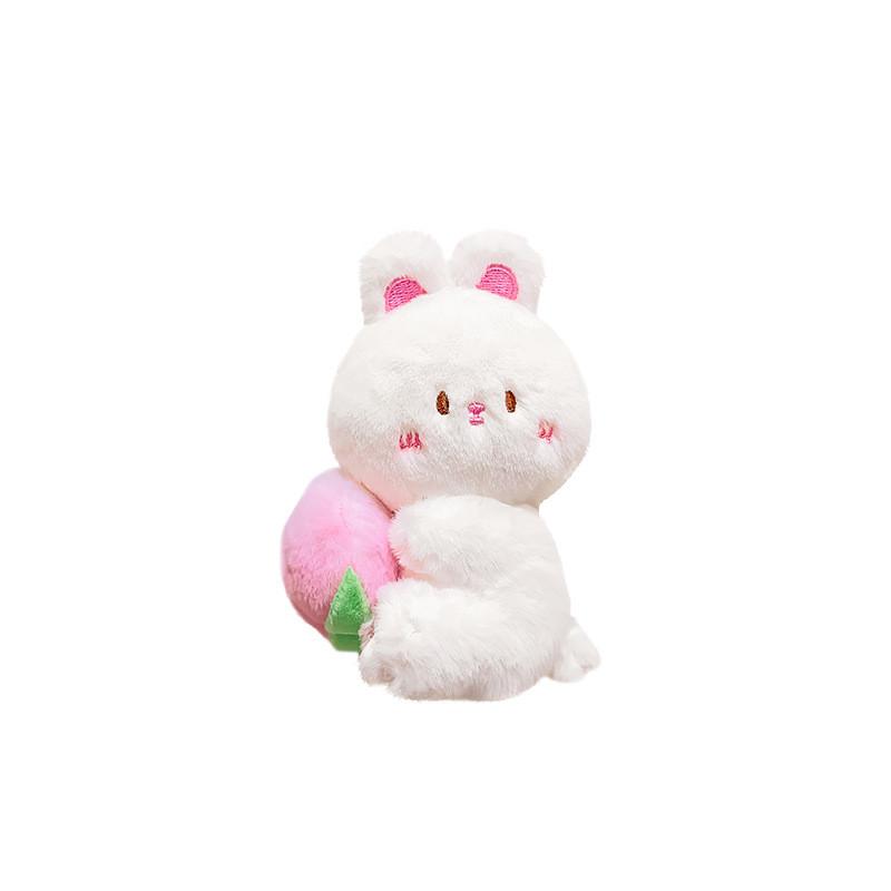 Rabbit Cute Monkey Plush Keychain Stretchable Design Children Gift Collectors