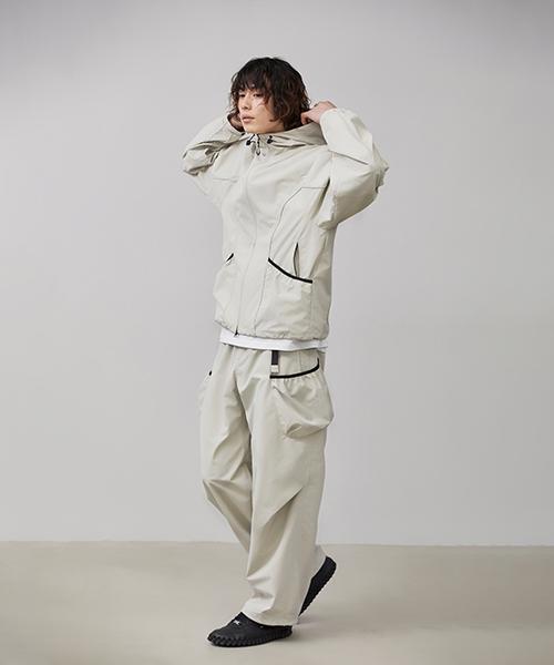 Mimthewardrobe Andes Utility Nylon Hooded Parka_Black