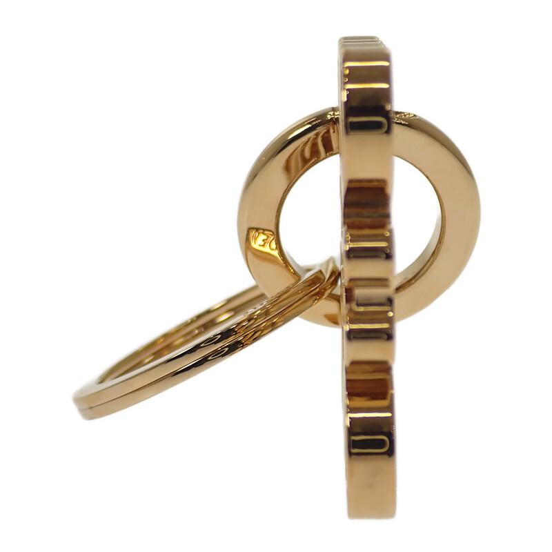 LOEWE  111.25.203 key ring gold metal Women