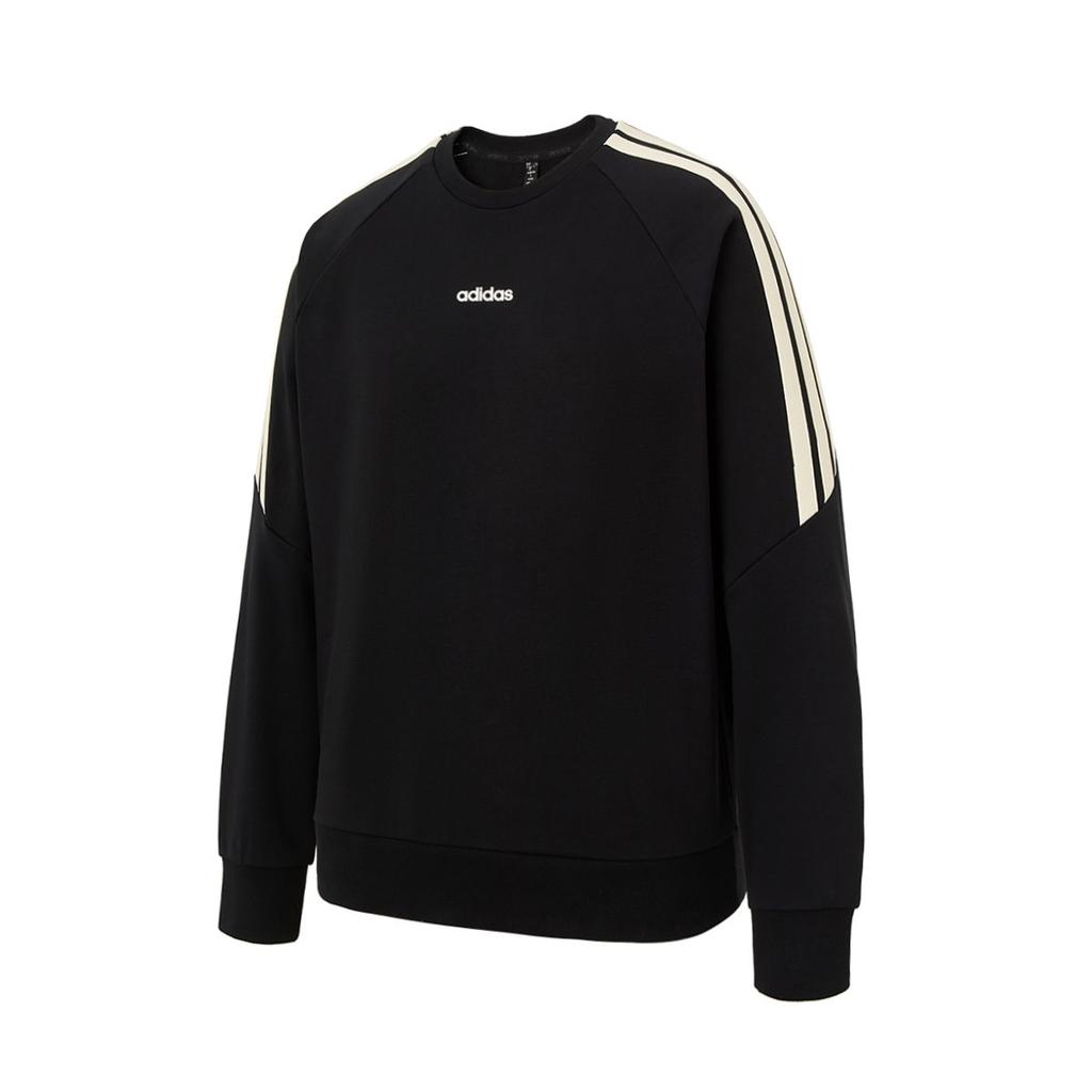 Adidas Sweatshirts Men's Black Crew Neck Moderate Regular KA2562