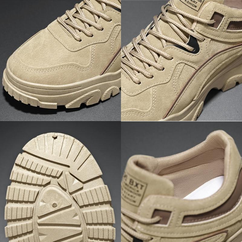 Brand Men Work Safety Shoes Platform Wear-resistant Breathable Tooling Boots Outdoor Walk Driving Sneakers Labor Insurance Shoes