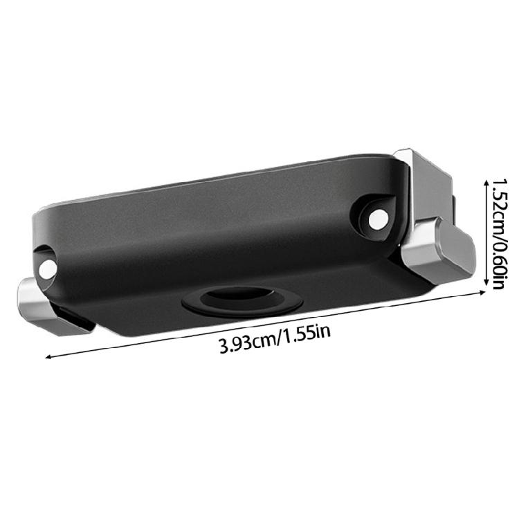 Professional Camera Quick Release Adapter Locking Design 1/4inch Top Load Bearing 8kg 1/4 Mount for Travel Vlog