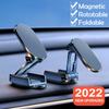 Foldable Magnetic Phone Holder In Car GPS Air Vent Mount Magnet CellPhone Stand Portable Car Mobile Support For iPhone 13