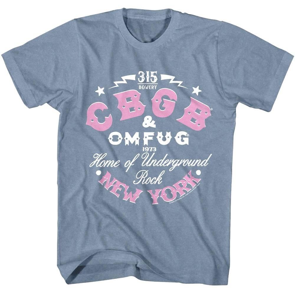 CBGB OMFUG Bowery Pastel Men T Shirt XXXL