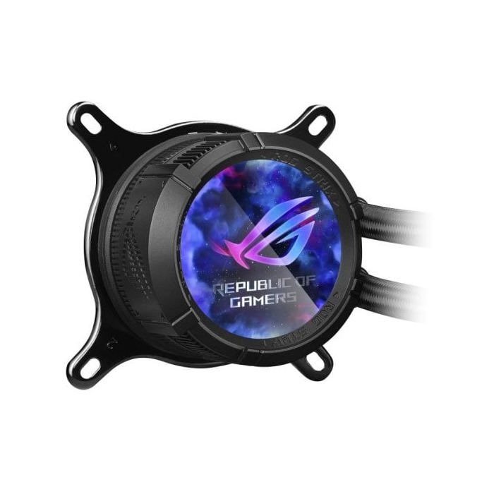 Refroidissement liquide - asus - rog strix lc iii 360 argb lcd - 120 mm - 80,95 cfm - 31 db