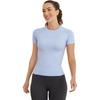Women's Short Sleeve Seamless Workout Tops Breathable Gym Shirts for Yoga Athletes Soft Athletic Shirts