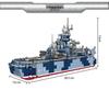 Xingbao Military Series Aircraft Carrier Destroyer Educational Building Blocks Toy for Boys