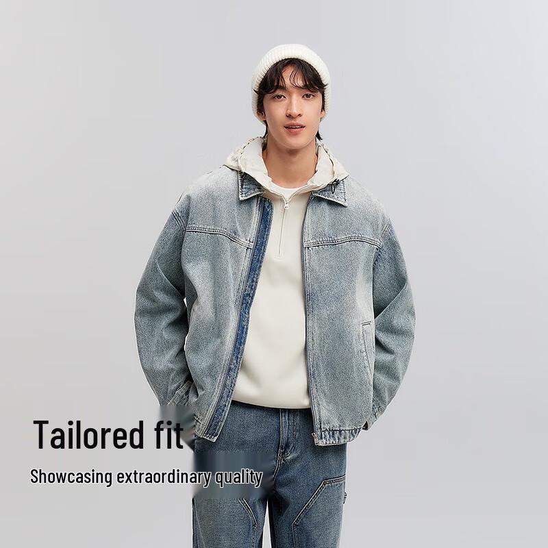 Semir Men's Relaxed Fit Retro Denim Jacket