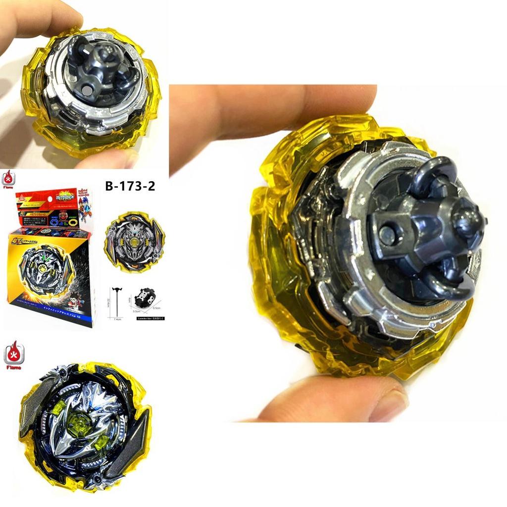 Beyblade Burst Superking B-173-02 Infinite Achilles 7 Loop 1d Shield With Launcher