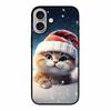For Iphone 17 5G Case 2025 6.3" Bag Flowers Black TPU Silicone Soft Back Cover For Iphone 16 Plus 17 Phone Case Shockproof Shell