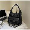 Casual commuting retro large-capacity bag women's 2025 new fashion multi-purpose double shoulder back bag single shoulder tote bag