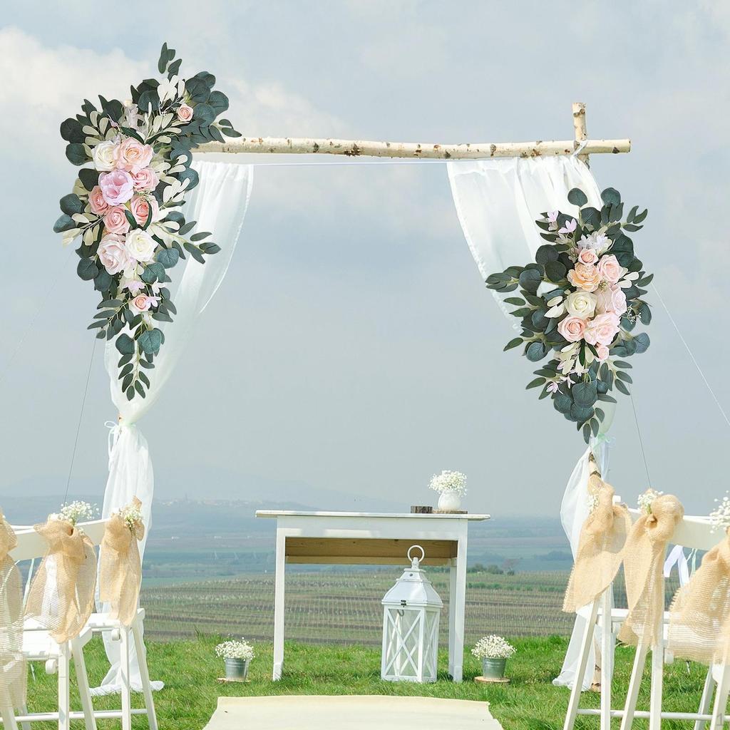 Wedding Arch , Arrangement Garlands for Ceremony Wall Bedroom Holiday Decor