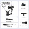 Universal Neck Mount Phone Camera Holder,Magnetic And Clip Compatible With IPhone Samsung 360 Rotation Hands-Free For Video Live 6