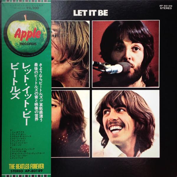 

LP Record BEATLES - Let It Be AP80189 APPLE 1974 Japan Obi Rock Used