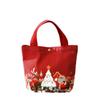 Cartoon Christmas Handbag Santa Claus Xmas Eve Packaging Bag Portable Christmas Gift Box  Birthday